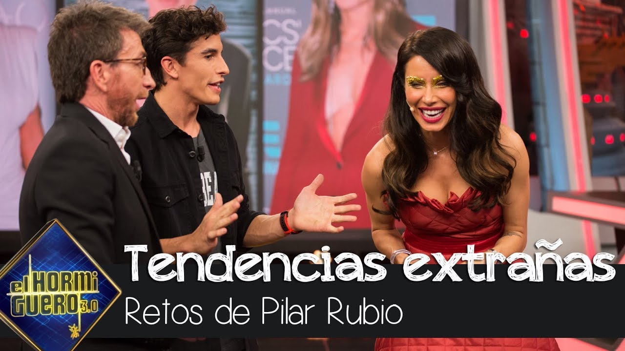 Pilar Rubio deja sin palabras a Marc Márquez con sus extrañas tendencias - El Hormiguero 3.0