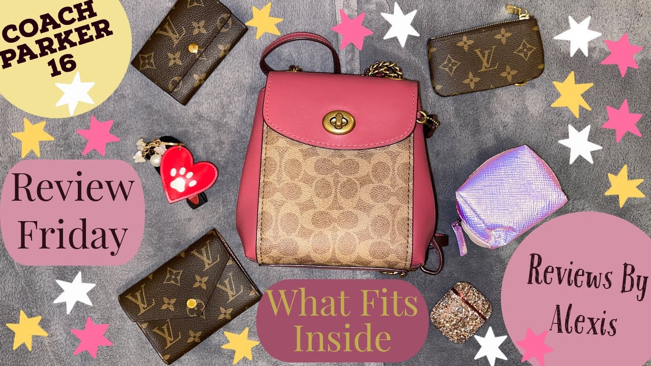 COACH | Parker 16 Review | What Fits Inside | Review Friday | Reviews By Alexis