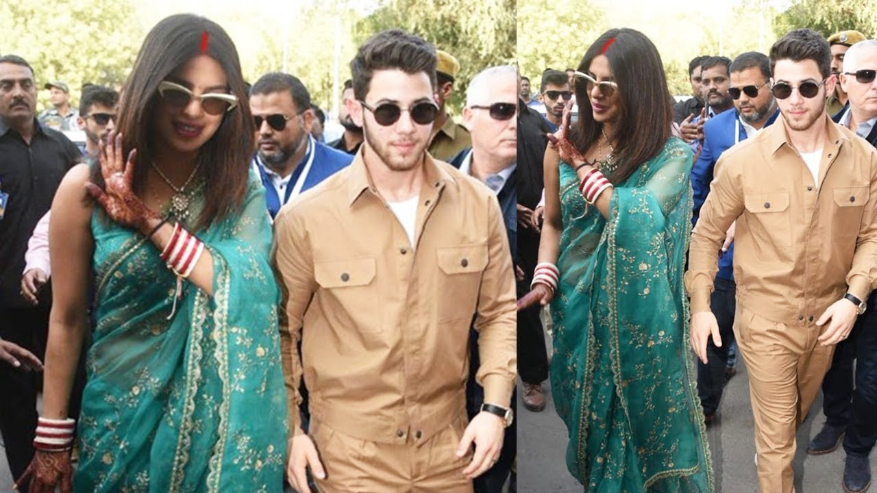 Priyanka Chopra Looks Royal In Mangalsutra And Sindhoor Avatar With Nick Jonas At Jodhpur Airport