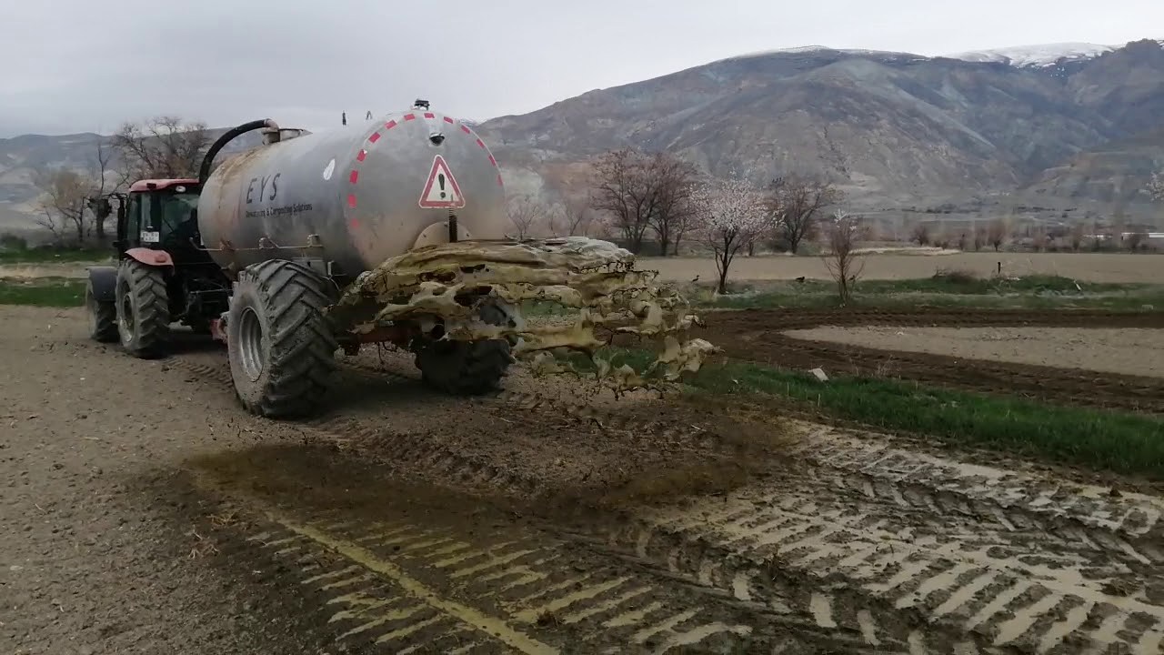 Tümosan 8105 İle Sıvı Gübre Yayma İşlemi