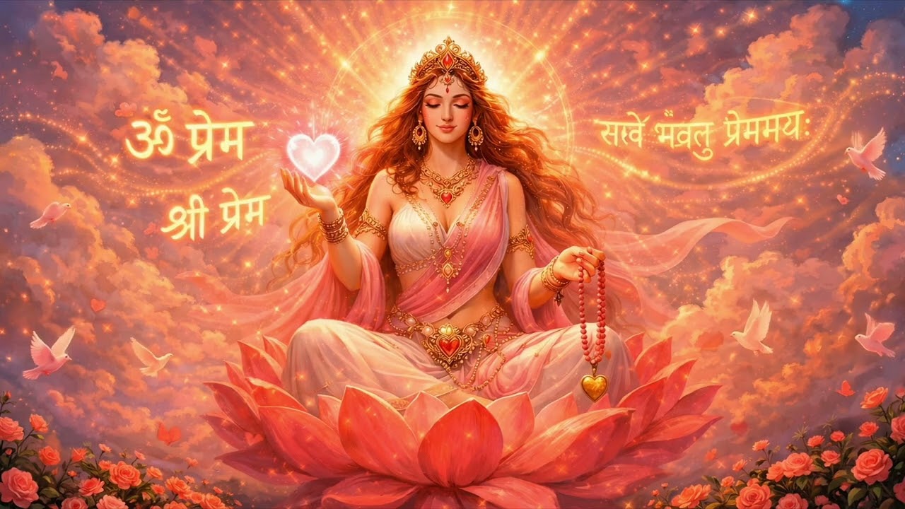 💗 LISTEN TO THIS MANTRA — AND YOUR HEART FILLS WITH LOVE | PEACE, GRACE & INNER LIGHT 🕉️