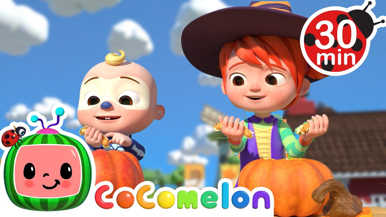 Cocomelon Pumpkin Patch | CoComelon Halloween Cartoons | Moonbug Halloween for Kids