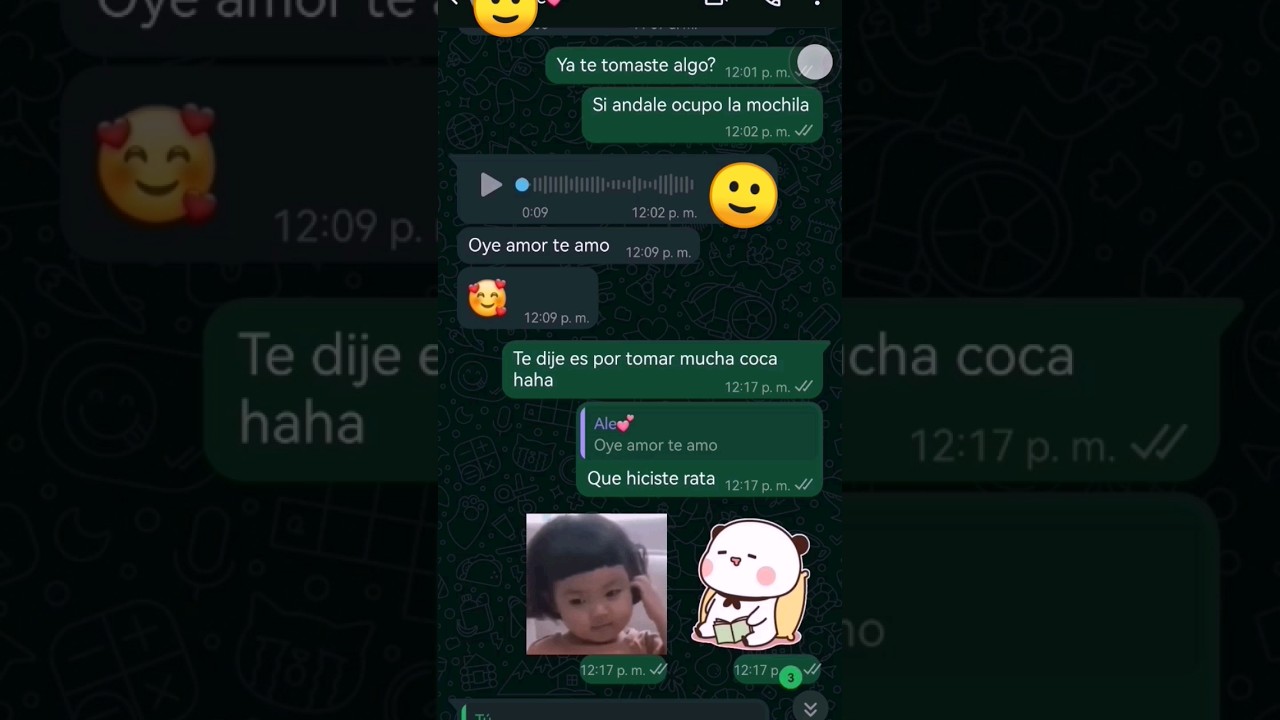 como responder a un t&eacute; amo 🙂#chat #WhatsApp #amor #mensaje #novios #noviotoxico