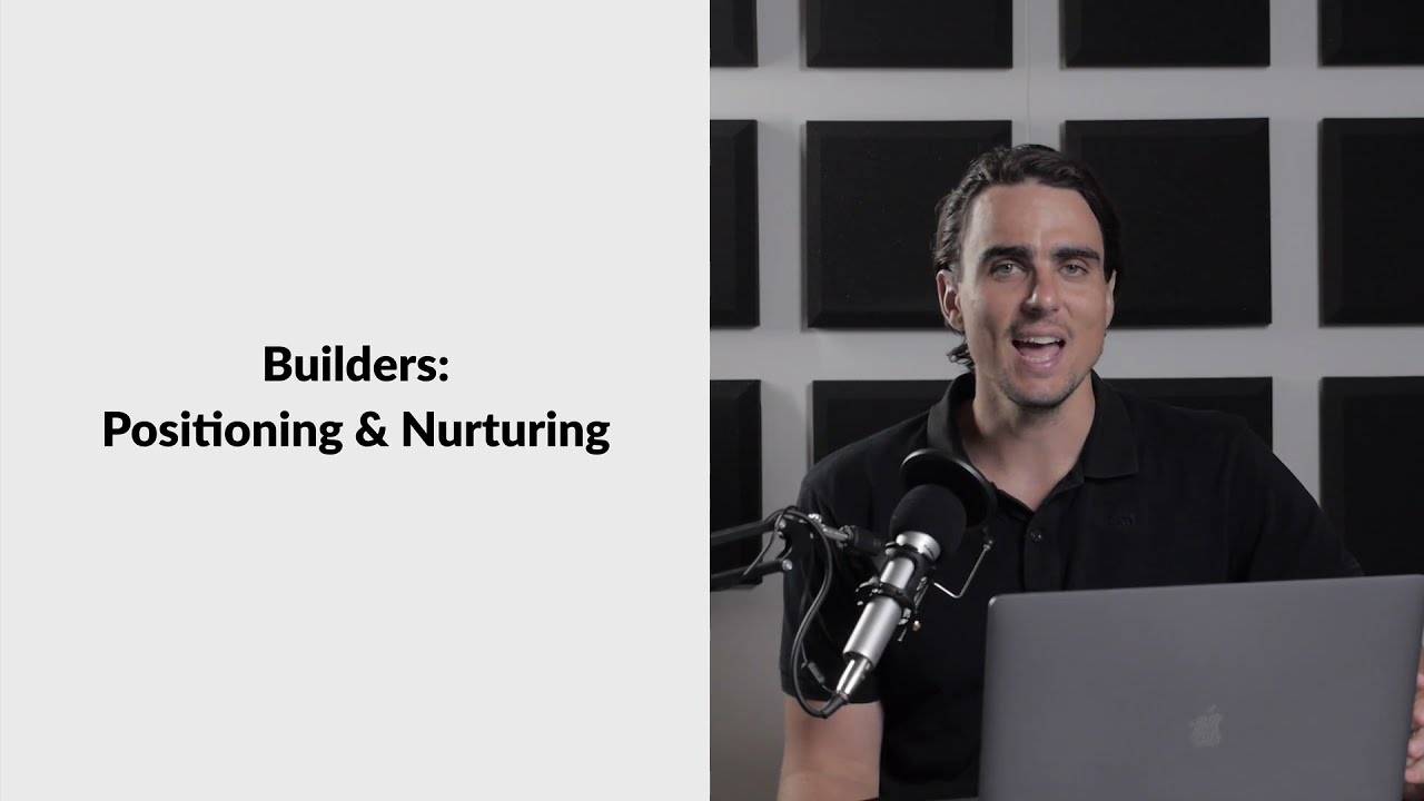 How to position yourself as a Builder