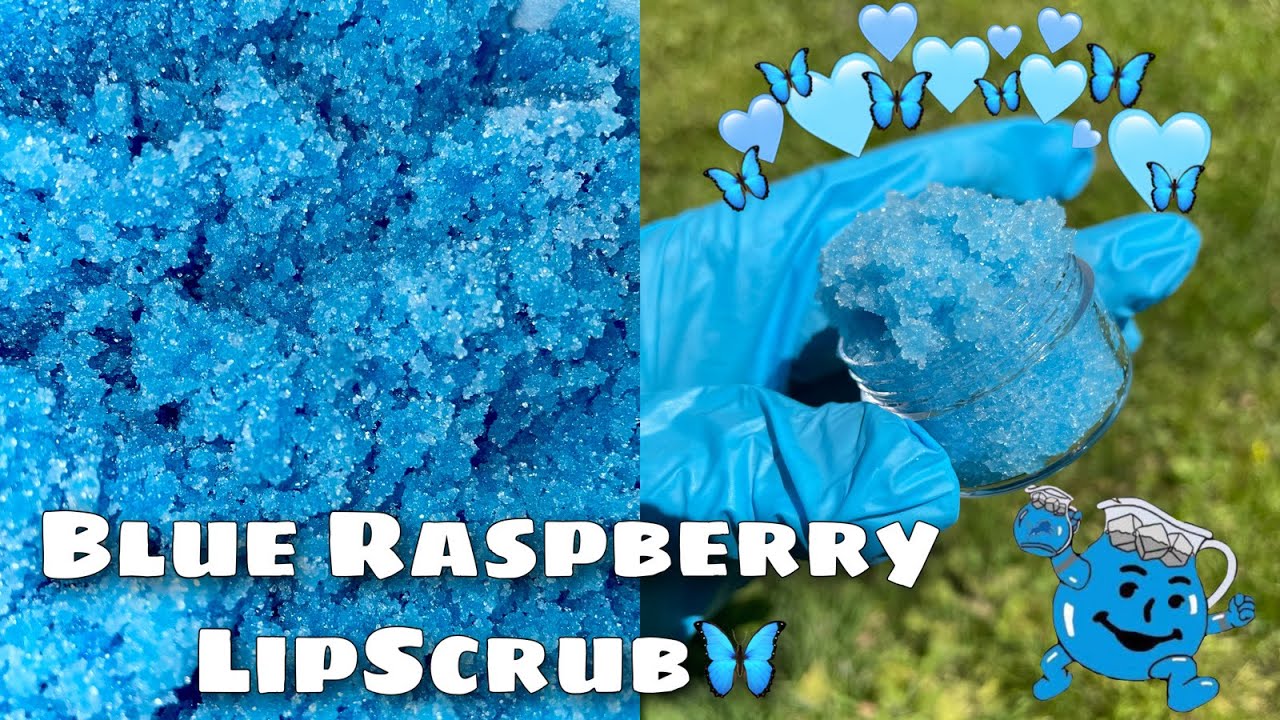 HOW TO MAKE BLUE RASPBERRY KOOL-AID LIPSCRUB