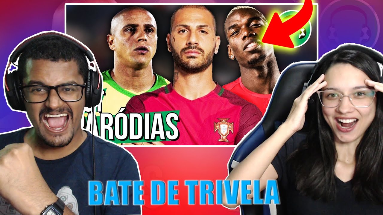 REACT EM CASAL - ♫ BATE DE TRIVELA | Paródia BAILE DE FAVELA - MC João