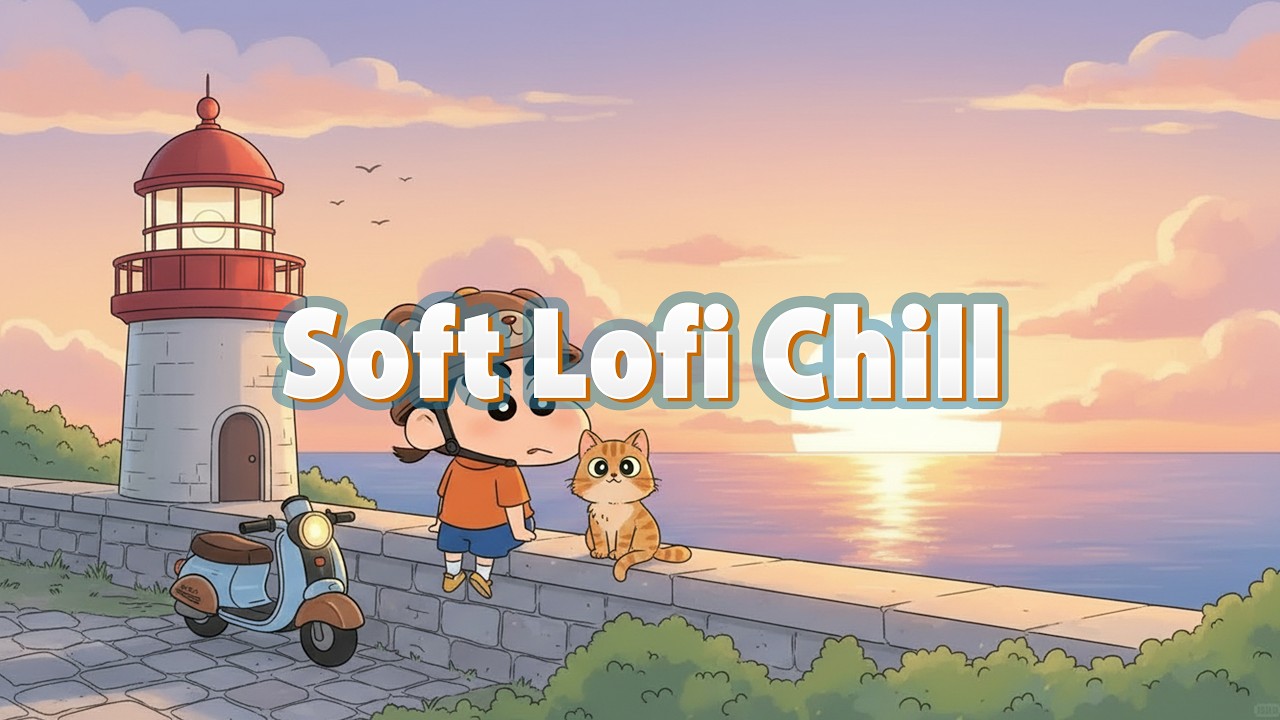 Relaxing Lofi Music Scenic Scooter Journey