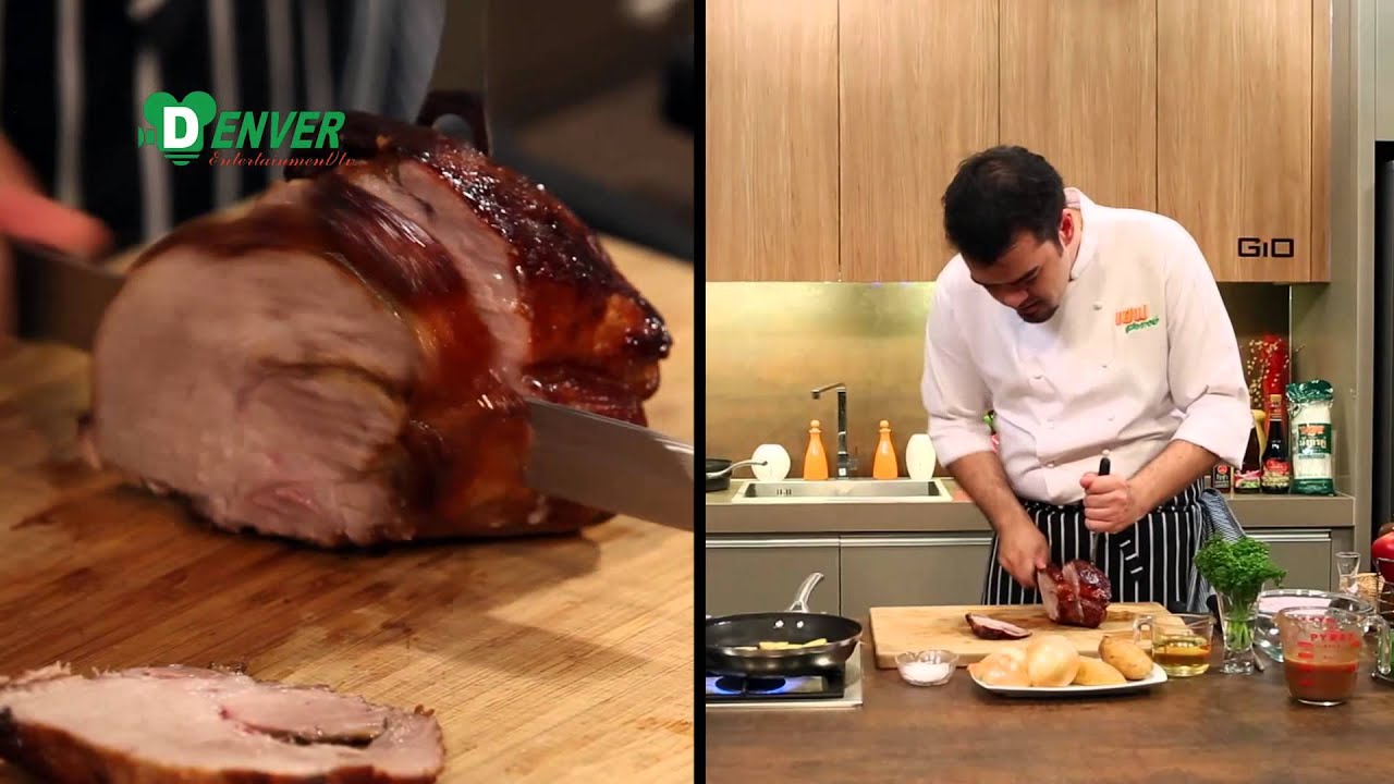 เชฟมือทอง (Chef Mue Thong) 25-07-15 เมนู: สันคอหมูอบน้ำผึ้ง