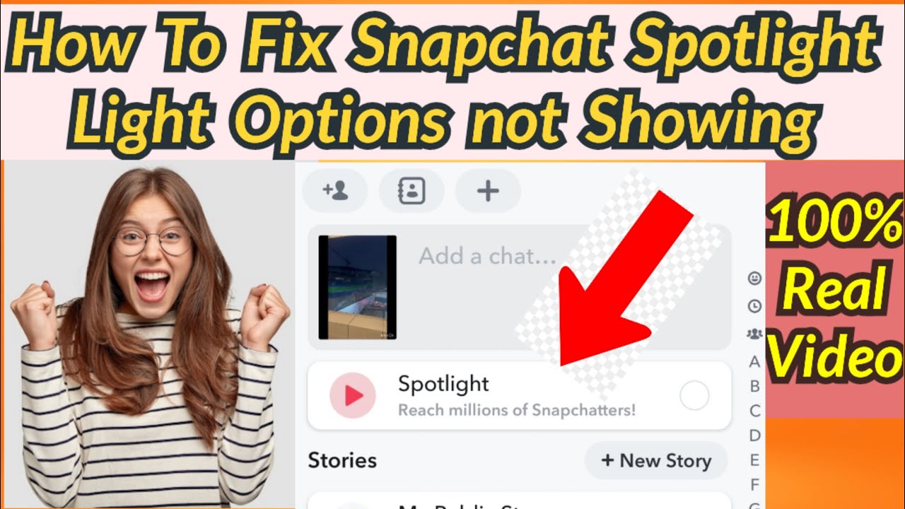 How To Fix Snapchat Spotlight Not Showing | Snapchat Spotlight Not working | How To Upload Spotlight
