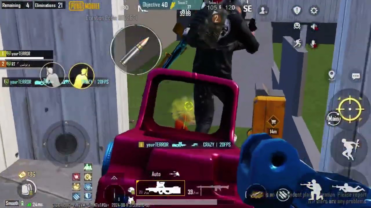 2v2 Wow P90 And MG3 #pubgmobile #gaming #100kviews