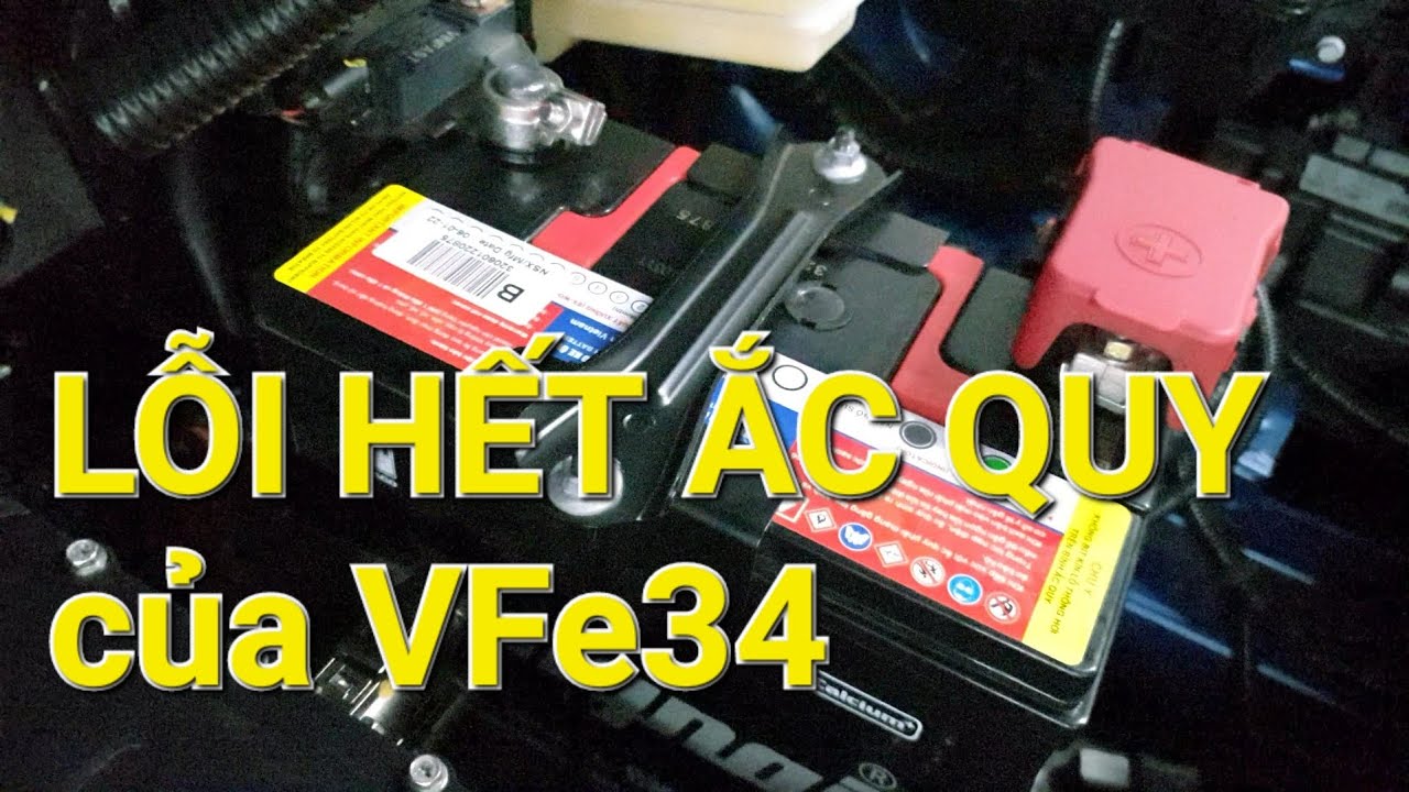 T&igrave;m nguy&ecirc;n nh&acirc;n ắc quy yếu tr&ecirc;n Vinfast VF e34 - Dễ d&agrave;ng xử l&yacute; khi yếu ắc quy tr&ecirc;n e34