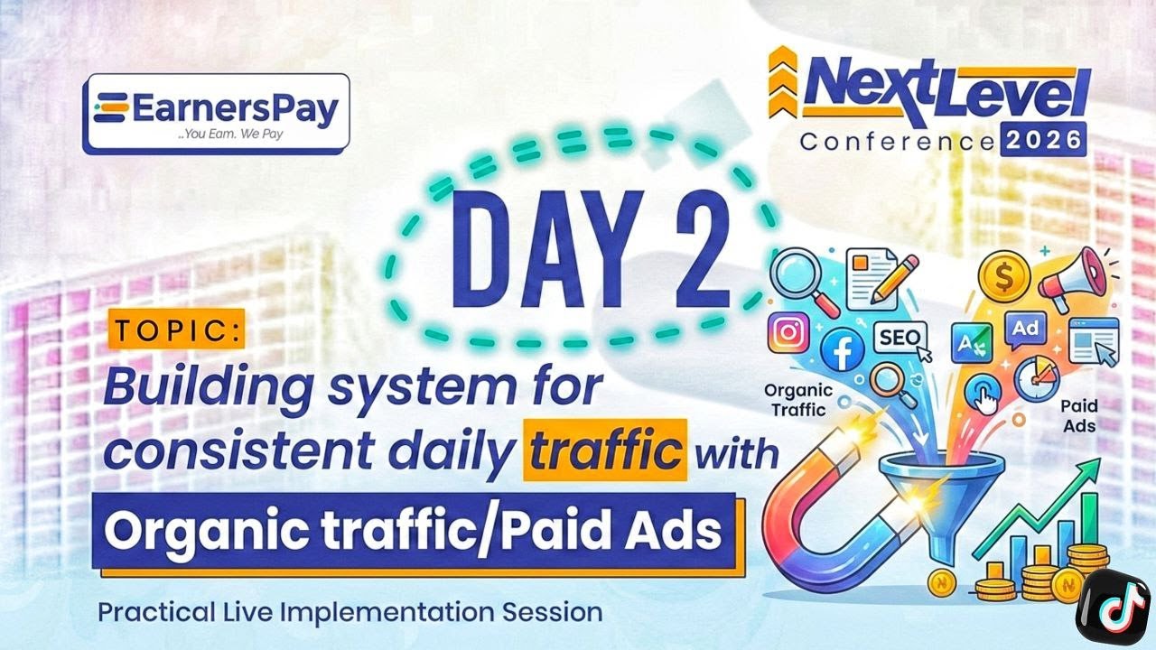 NEXT LEVEL CONFERENCE - DAY 2 (CONTINUATION OF MORNING SESSION)