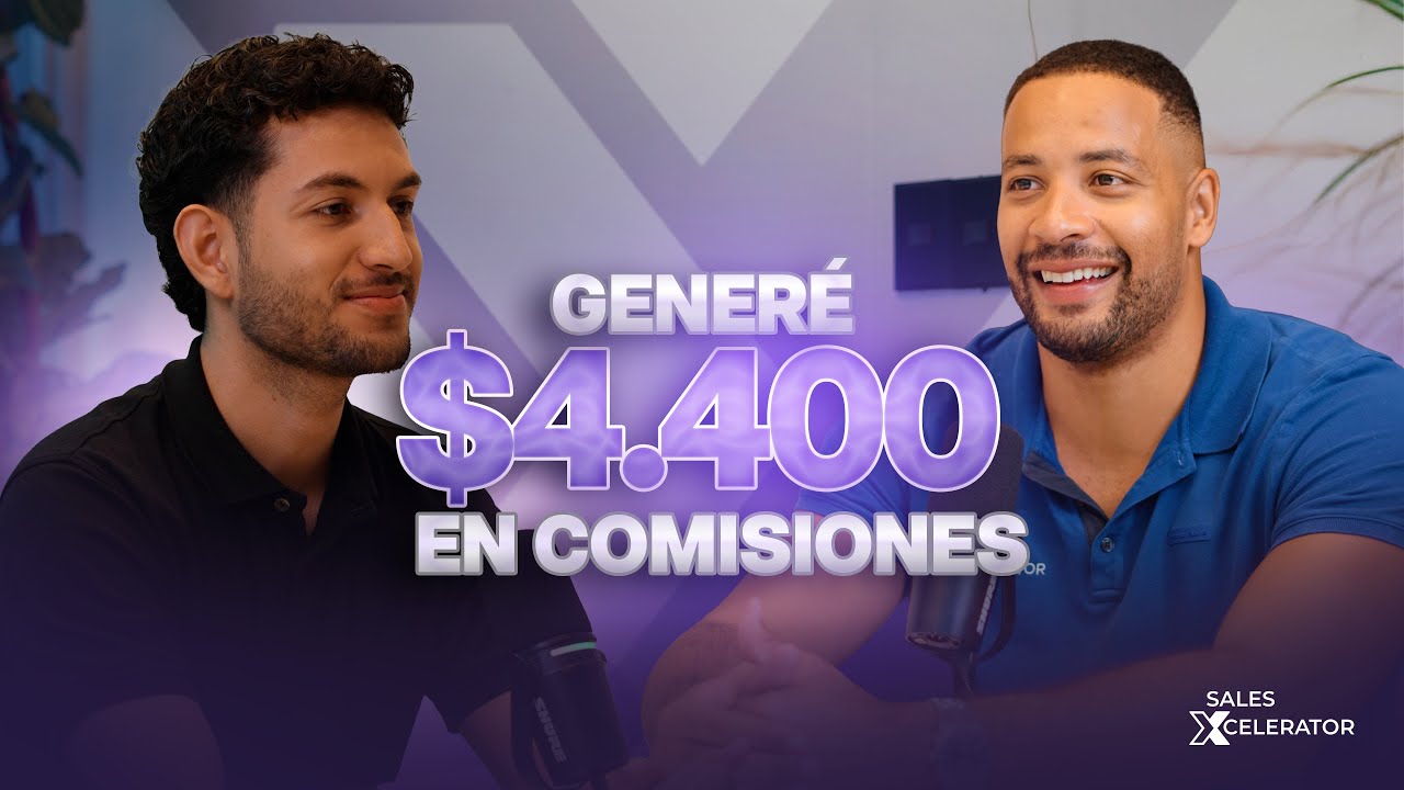 HICE $4.400 EN COMISIONES CON 23 AÑOS Y VOY POR $10.000/MES | Testimonio Ignacio (SalesXcelerator)