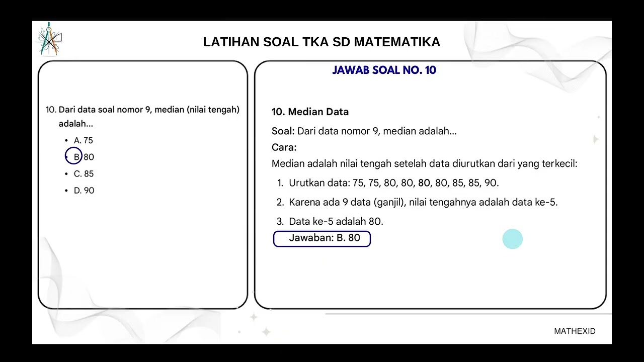 LATIHAN TKA MATEMATIKA SD 2026 PART 1