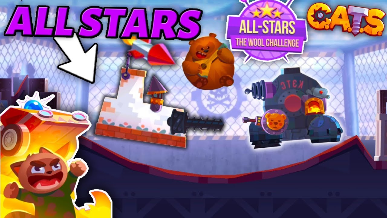 ALL-STARS IS BACK! FUN BUILDS & BEST BATTLES - C.A.T.S: Crash Arena Turbo Stars
