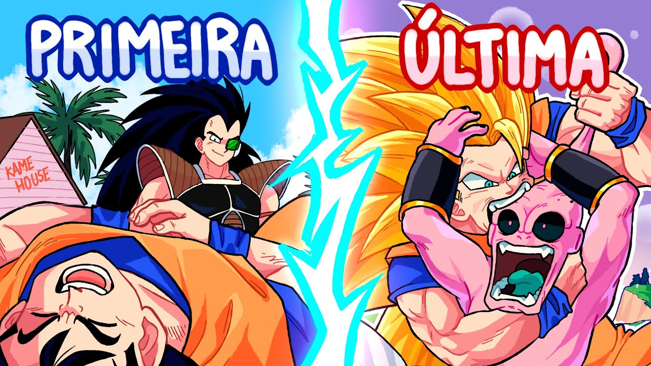 joguei a PRIMEIRA e a ÚLTIMA missão dos MELHORES JOGOS do DRAGON BALL!