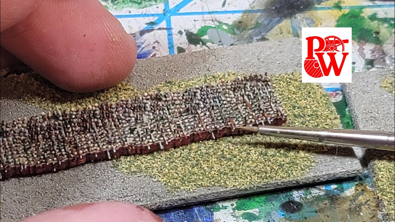 Painting and Basing 2mm Persian Infantry