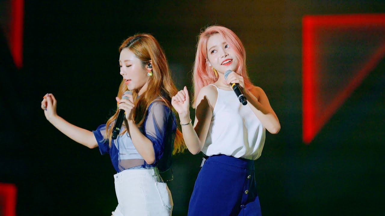 마마무 (MAMAMOO) - 아재개그 (AZE GAG) @170724 울산 음악중심 [4k Fancam/직캠 By TheGsd