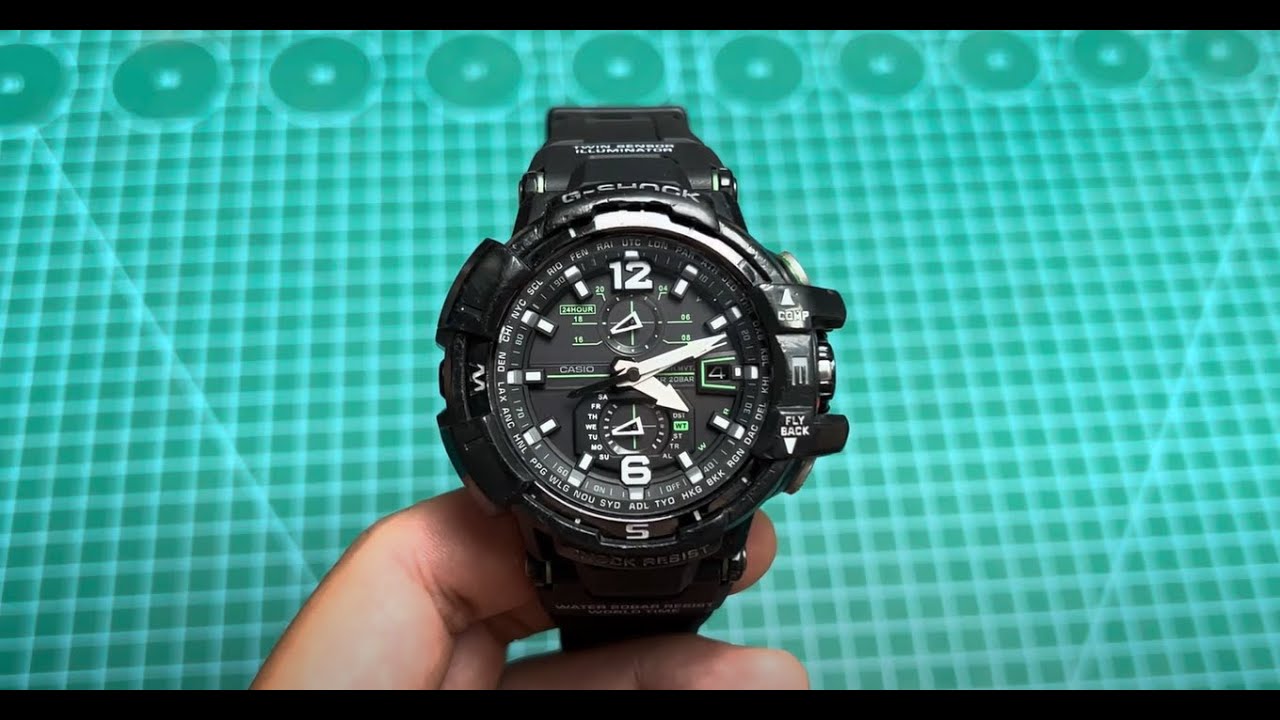 Chỉnh Giờ Đồng Hồ Casio G-Shock GW-A1100 (Setting Watch Casio G-Shock GW-A1100)