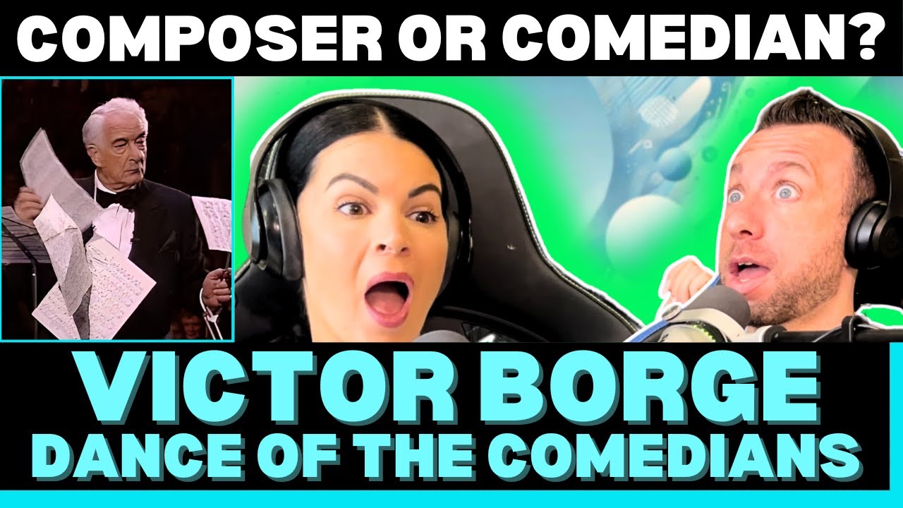 THIS IS BOTH BRILLIANTLY MUSICAL AND HILARIOUS! 😂 Victor Borge – “Dance of the Comedians” Reaction