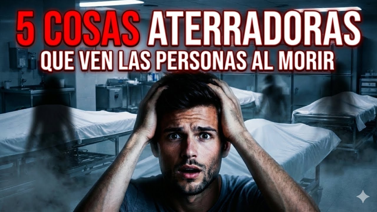 5 COSAS ATERRADORAS QUE LAS  PERSONAS  VEN AL MORIR Según la Biblia.