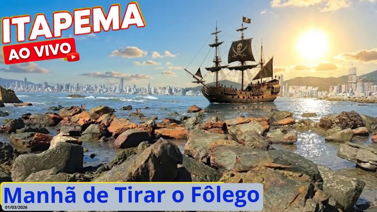 AO VIVO ITAPEMA - Manhã de Encanto no Canto da Praia