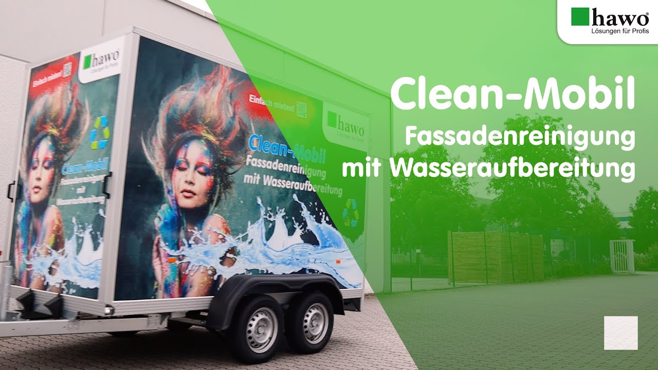 Wasser aufbereiten statt Strafe zahlen. Die mobile und saubere Fassadenreinigung