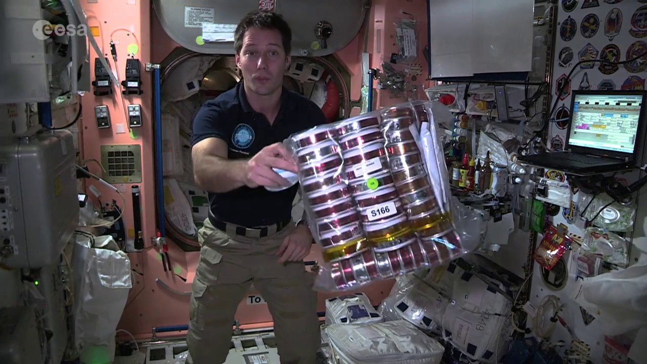 Thomas Pesquet&rsquo;s space food