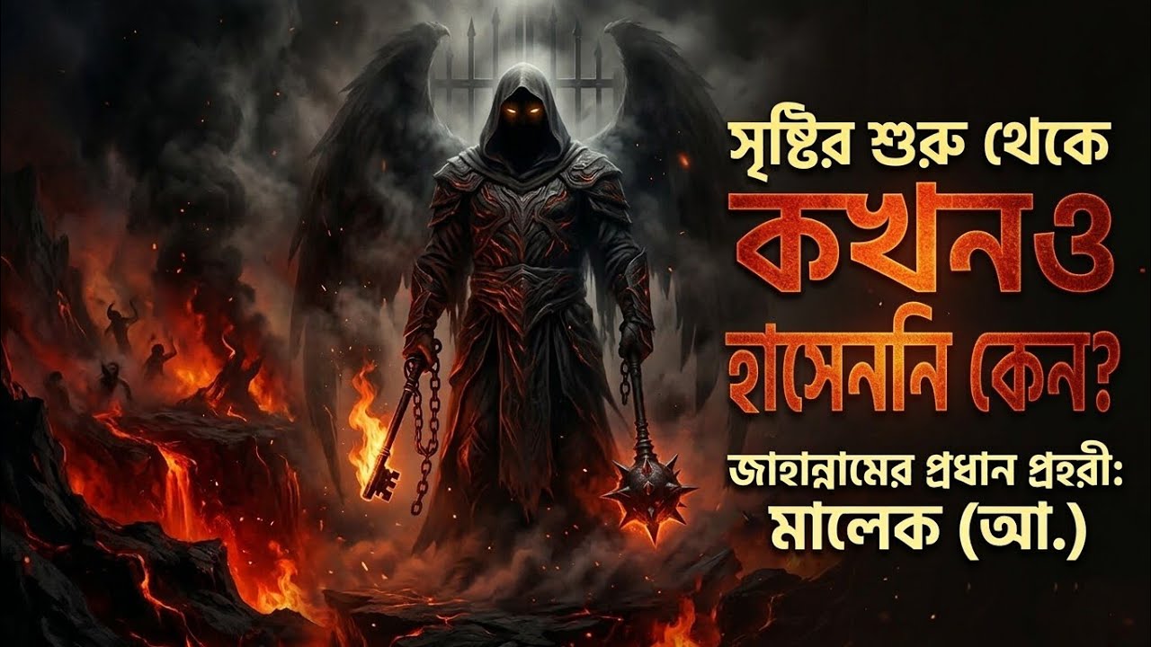 সৃষ্টির শুরু থেকে আজ পর্যন্ত যিনি কখনো হাসেননি! কে এই ফেরেশতা মালেক (আ.)?