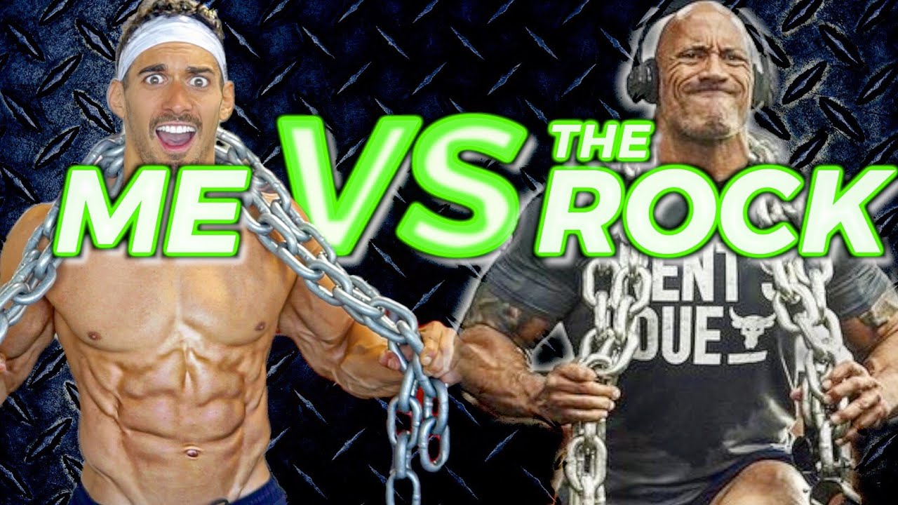 I ATTEMPTED THE ROCK'S WORKOUT (Here's What Happened...)
