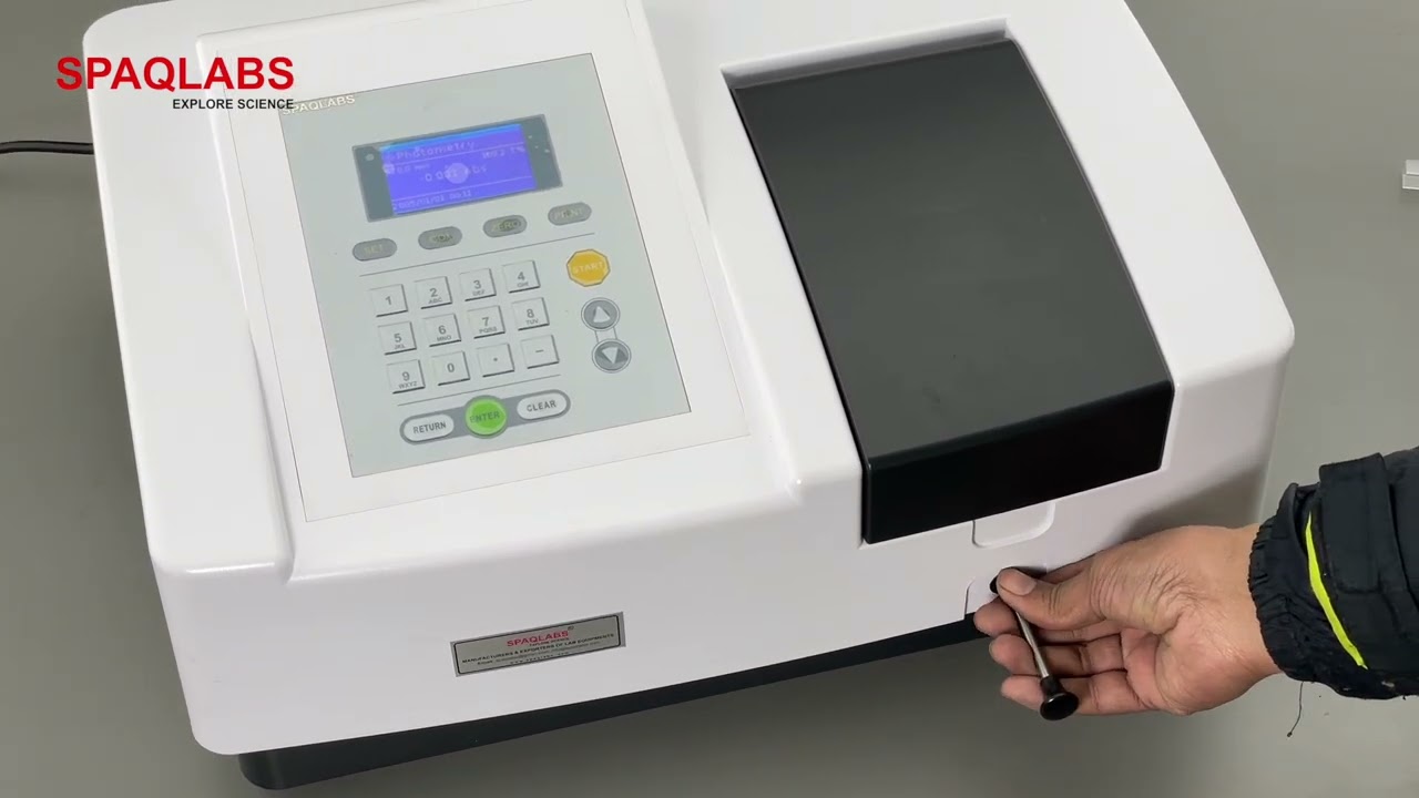Installation of UV  VIS Spectrophotometer - Demo