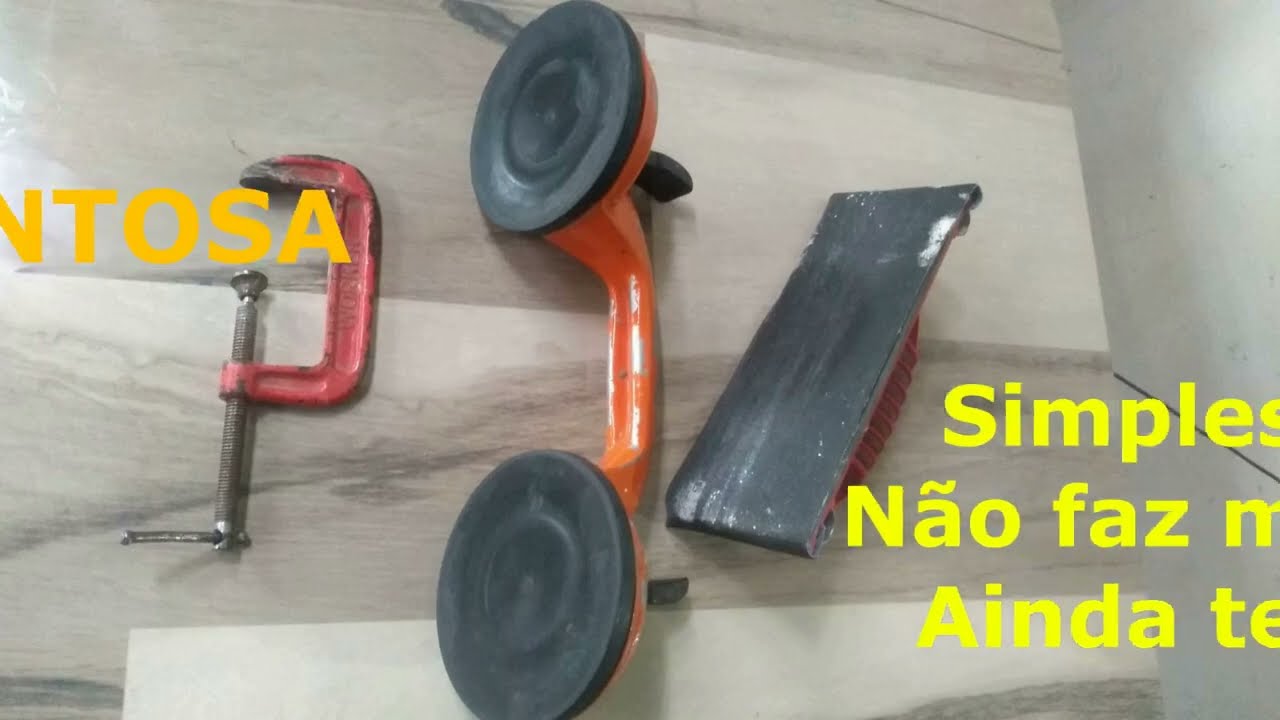 Como recuperar Ventosa Dupla ou simples que não faz mais a Sucção em Vidros e/ou porcelanatos