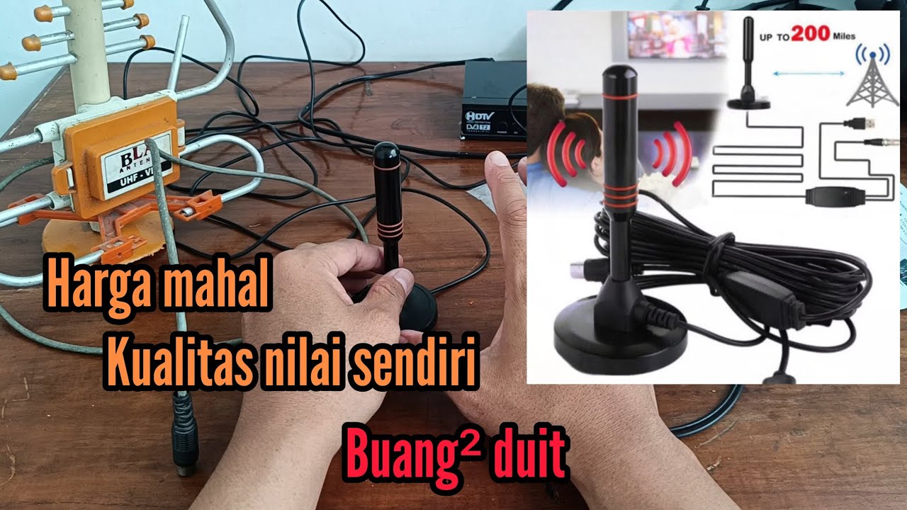 Review antena tv digital portable