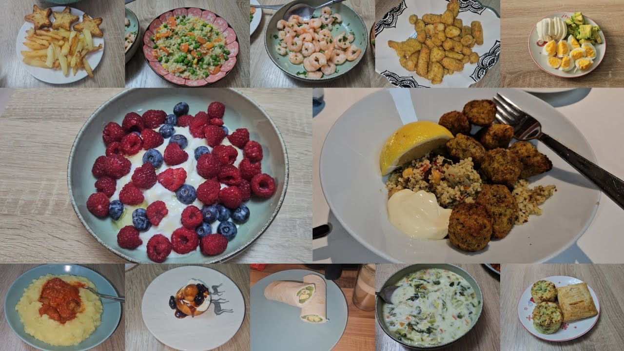 Ce mananc intr-o zi?/ Mesele zilnice saptamana