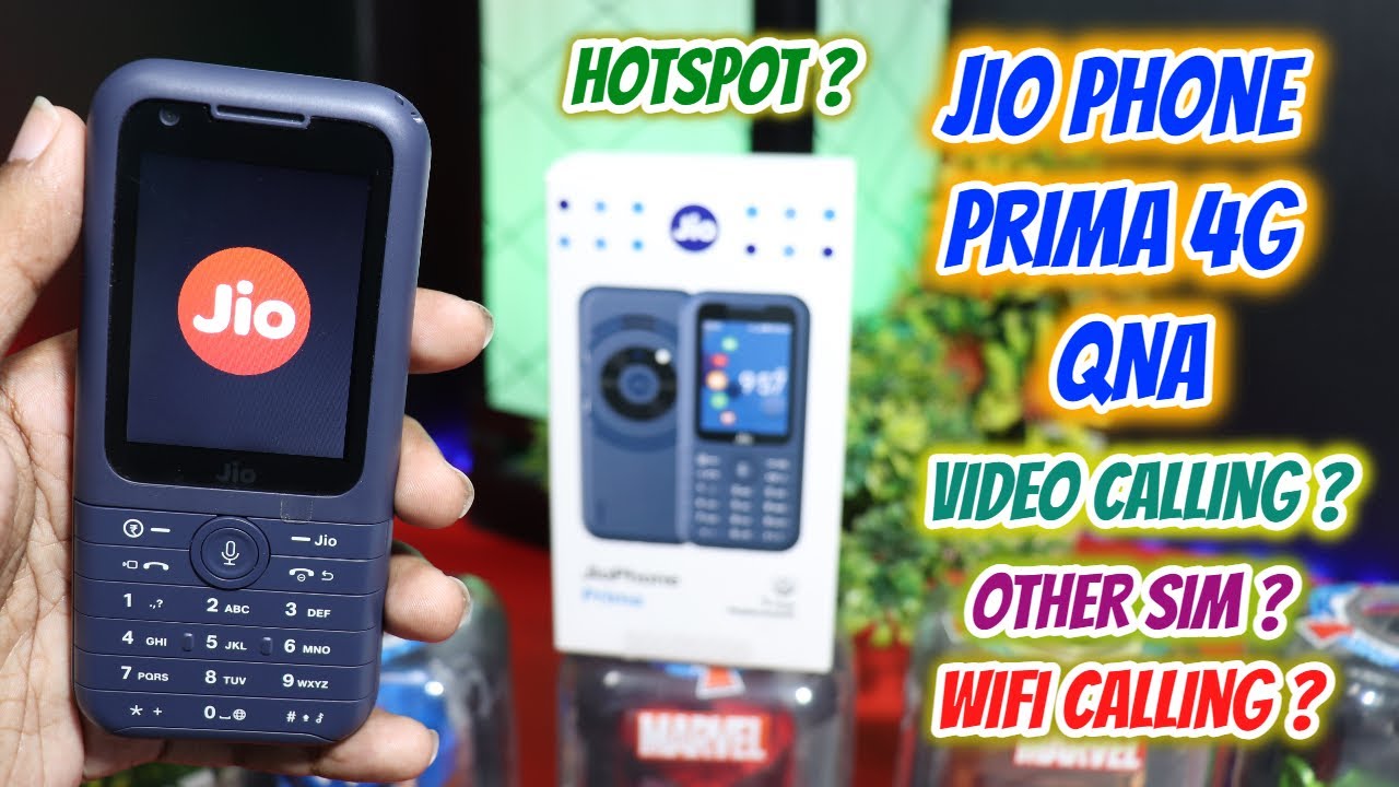 Jio Phone Prima 4G QNA | ⚡️ WhatsApp, Plans ? Hotspot ? Other Sim ? Video Calling ? Wifi Calling ?