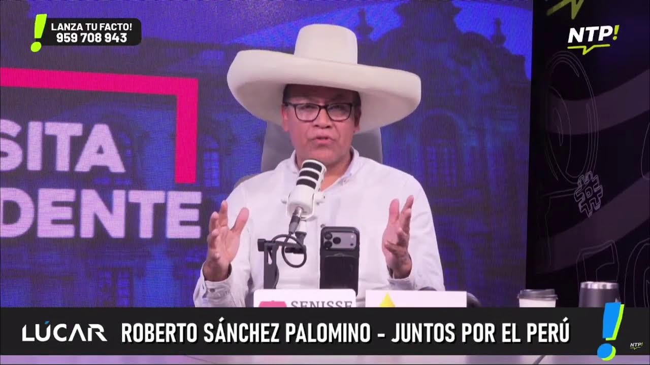 #ENTREVISTA A ROBERTO SANCHEZ CANDIDATO PRESIDENCIAL DE JUNTOS POR EL PERU #MANUELABASTIDAS