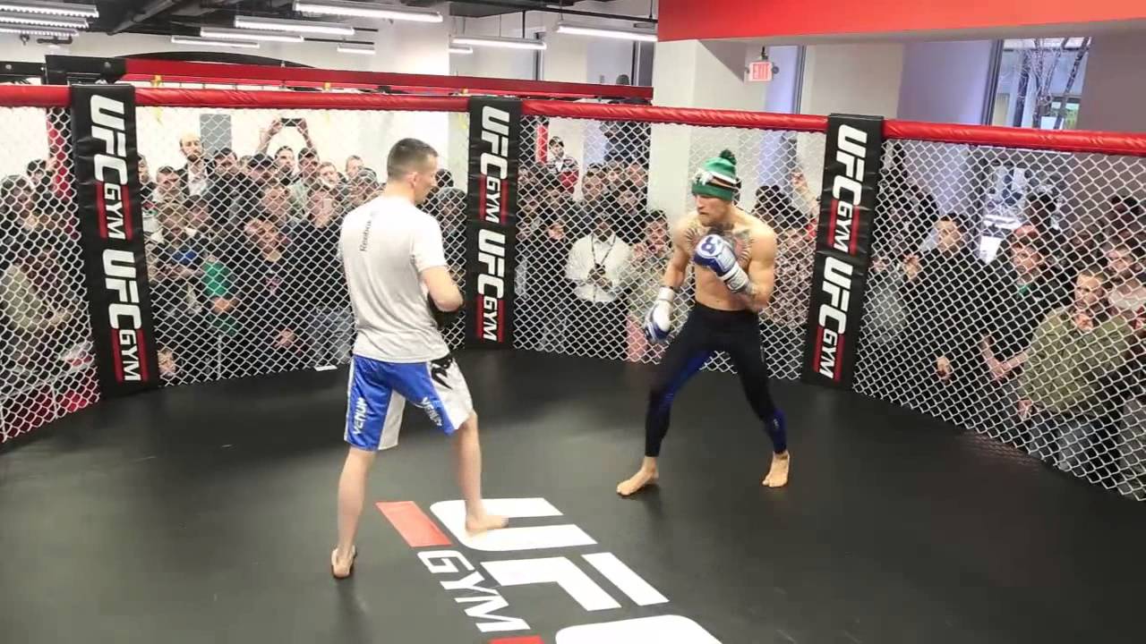 Conor McGregor's epic, avant-garde open workout in Boston