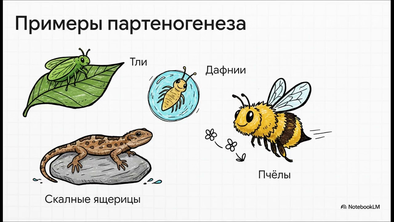 Типы размножения животных