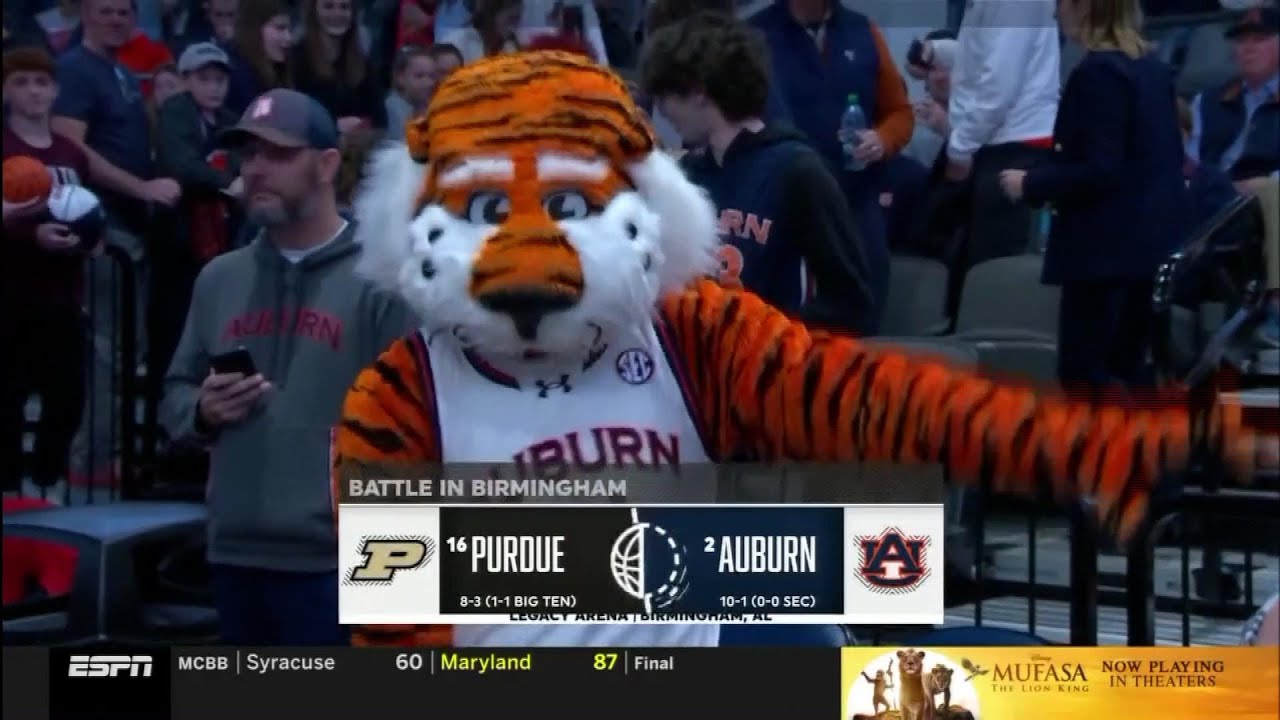 #2 Auburn vs. #16 Purdue Basketball FULL GAME HD (12/21/2024) (AUBURN AUDIO)