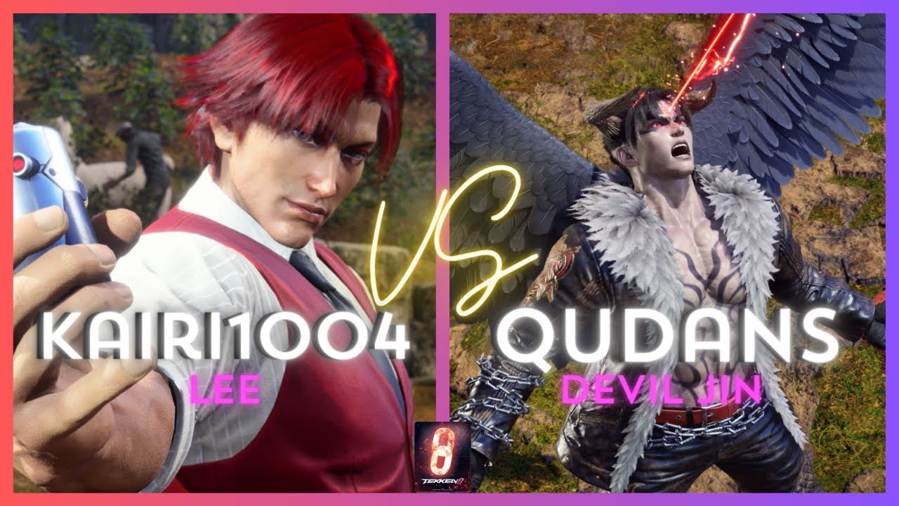 Tekken 8 - Kairi1004 (LEE) VS qudans (DEVIL JIN)