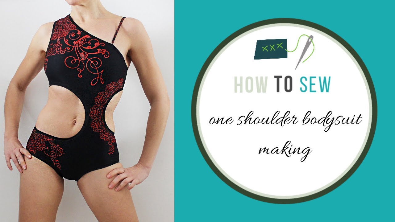 One shoulder Bodysuit Making