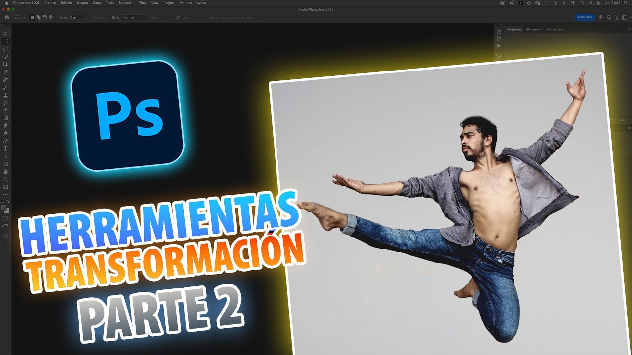20. 🔄 HERRAMIENTAS DE TRANSFORMACI&Oacute;N en Photoshop: Gu&iacute;a b&aacute;sica (PARTE 2)