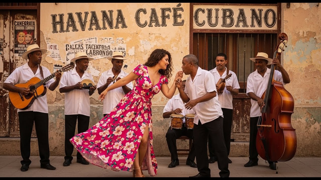 Café Cubano Music 🎷: Old Havana Charm & Vintage Café Jazz Flow • mix34