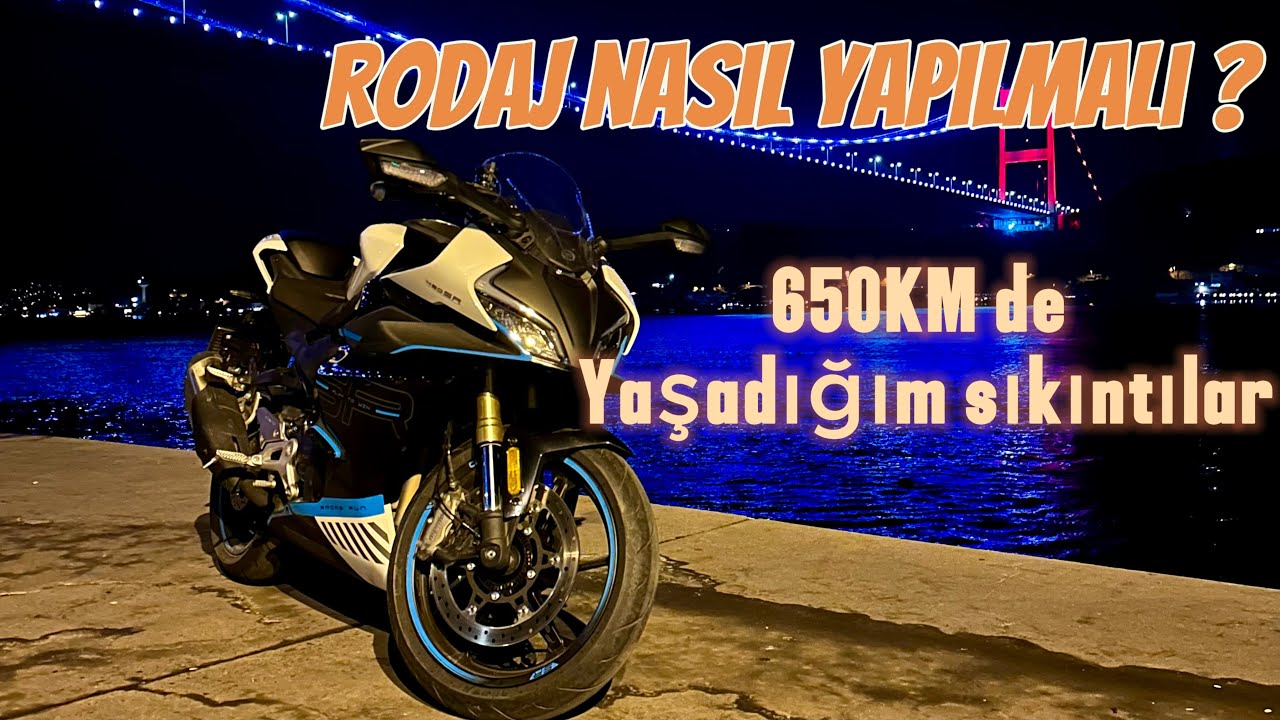 Rodaj nasıl yapılır?│450SR'da rodaj bakımı│450SR ilk 650 km'de yaşadığım sorunlar