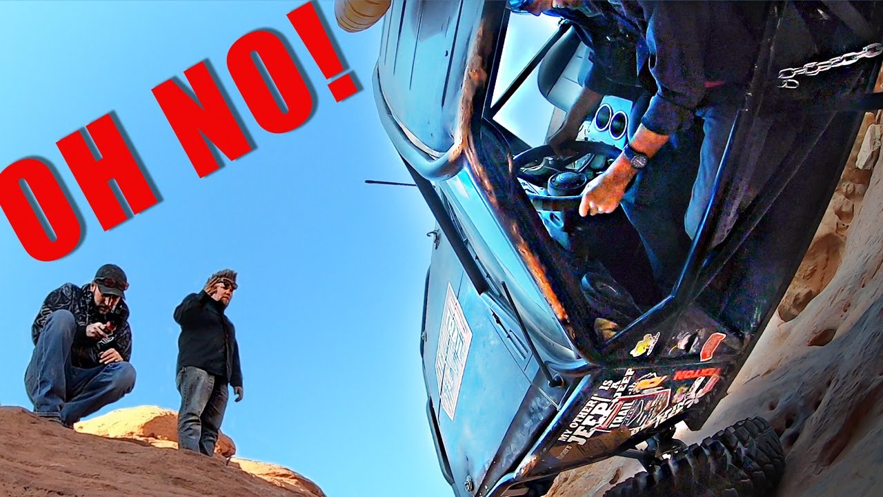 Ian Johnson Flipped My Jeep on Halloween! - #TrailToSEMA pt.8