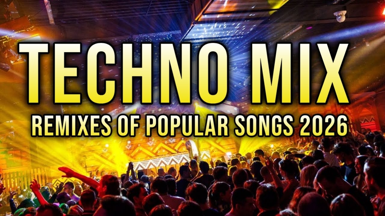 TECHNO MIX 2026 💥 Remixes Of Popular Songs 💥 Only Techno Bangers #02