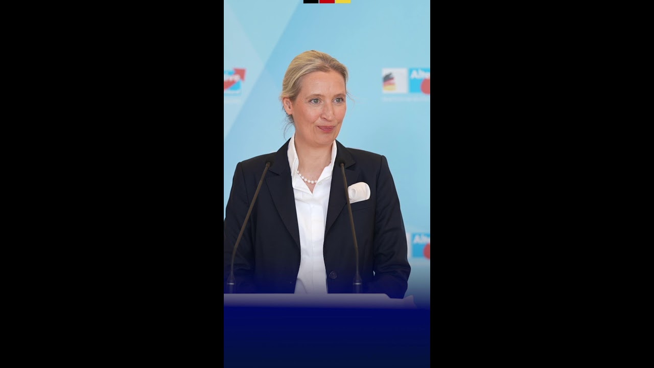 LIVE: Presseerklärung mit Alice Weidel & Tino Chrupalla - AfD-Fraktion im Bundestag