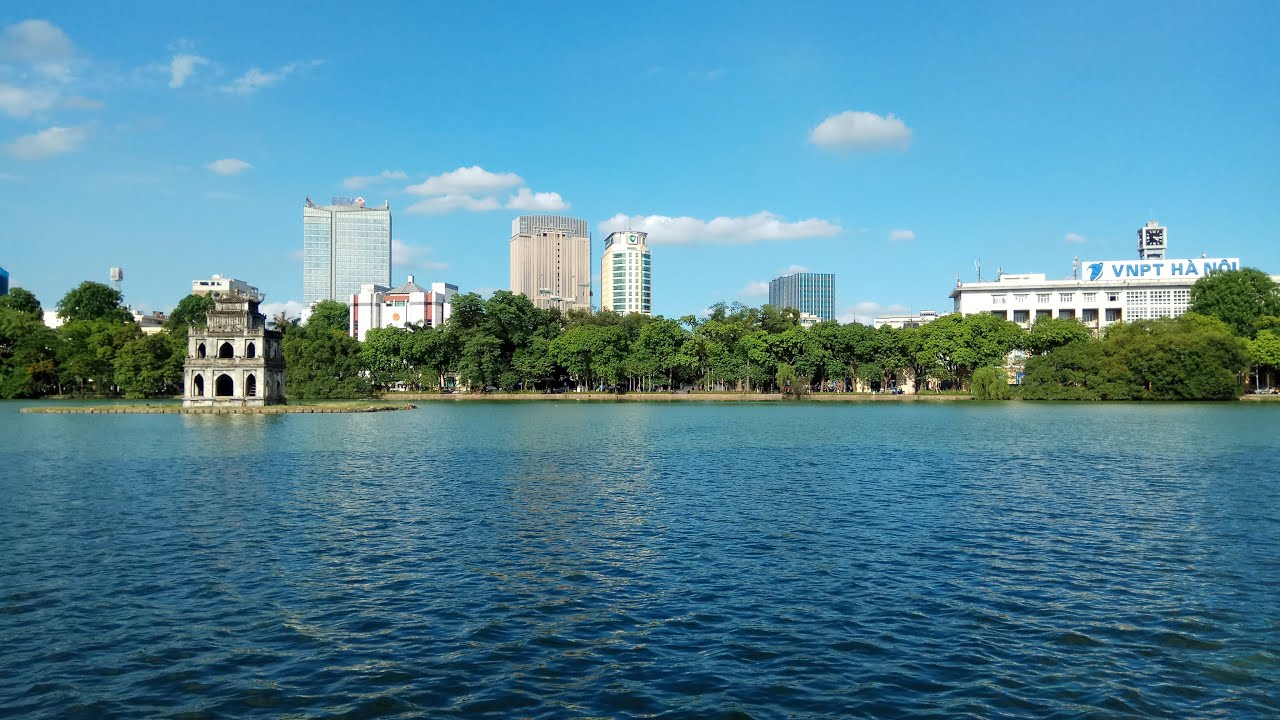 The Most Beautiful Place In Hanoi Vietnam | Hoan Kiem Lake or Guom Lake