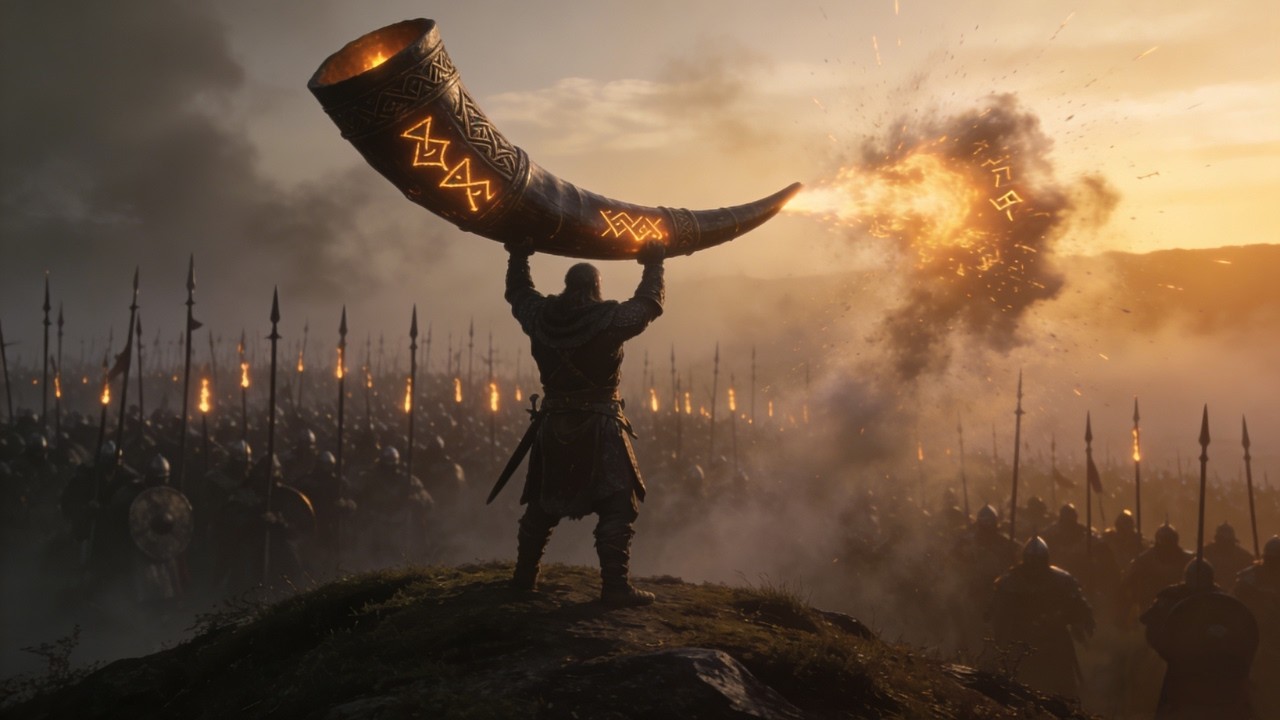 The War Horn | Viking Music & Throat Singing for the Call to Battle