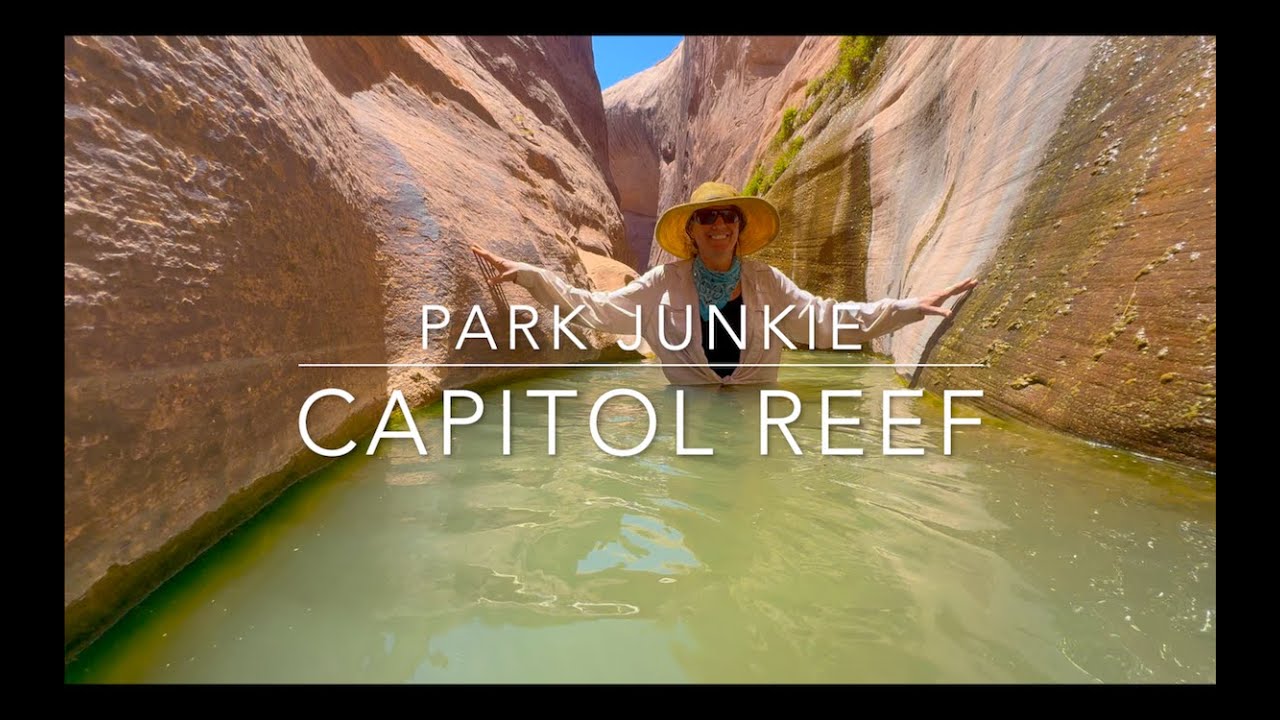 Hiking Halls Creek Narrows in Capitol Reef National Park
